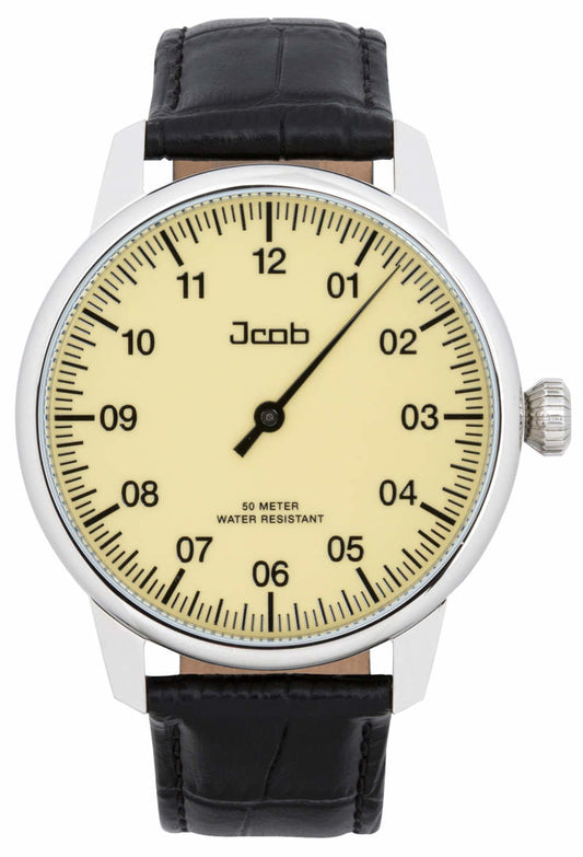 Jcob Einzeiger JCW001-LS02 beige herenhorloge