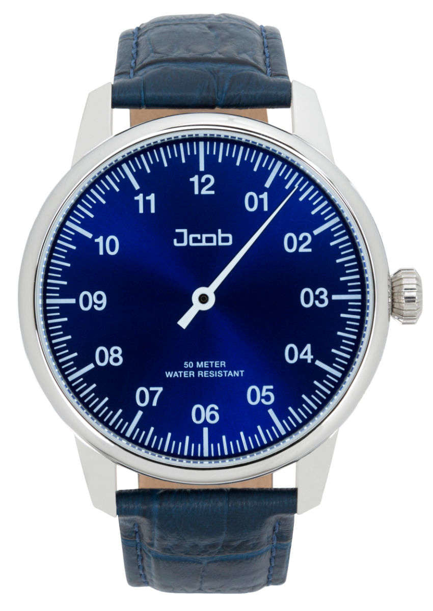 Jcob Einzeiger JCW003-LS03 blauw herenhorloge